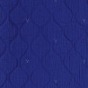 Quilted Double Gauze Cobalt